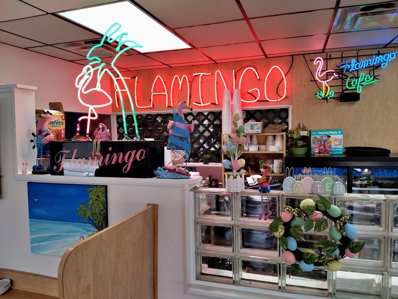 Flamingo Brunch House interior
